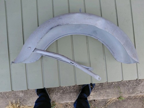 Old lambretta scooter front - old,