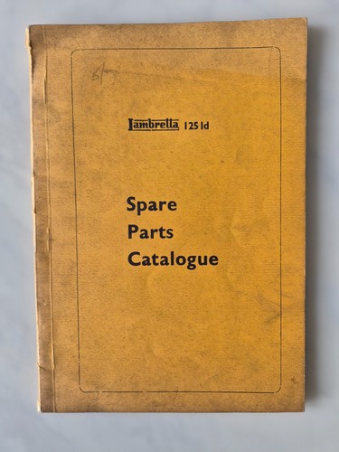 Lambretta 125 spares - ld,