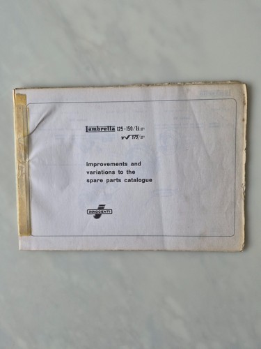 Genuine innocenti lambretta - genuine,