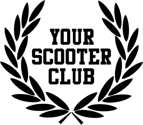 Toolbox sticker scooter club - scooter,
