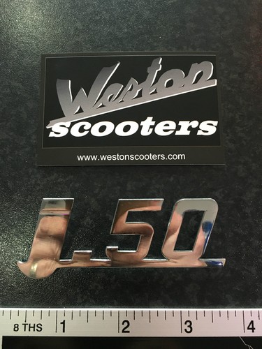 Lambretta j50 rear badge - j50,